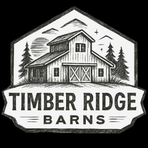 Timber Ridge Barns logo.